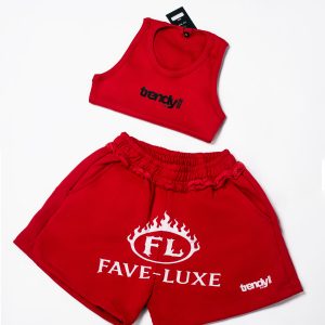 Red on Red - Trendy Girls Classic Set