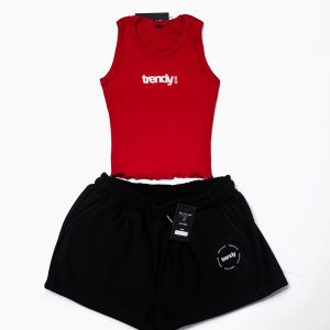 Red on Black – Trendy Girls Classic Set