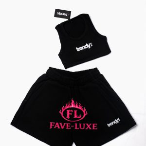 Black on Black – Trendy Girls Classic Set