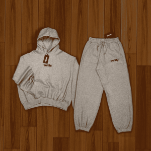 Grey Two Piece Hoodie