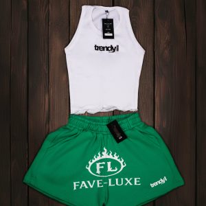 White on Green – Trendy Girls Classic Set
