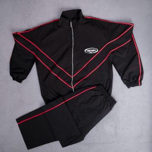 Red on Black Tracksuit