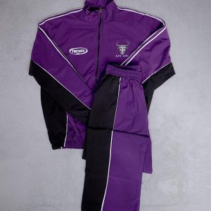 Black on Purple Tracksuit