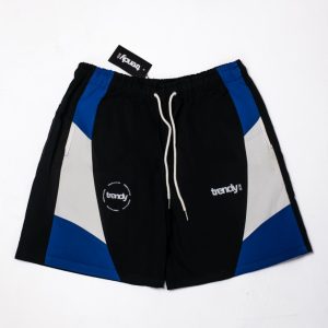 Blue on Black Tracksuit Shorts
